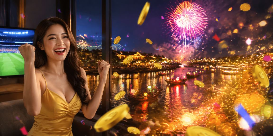 Không khí lễ hội giải trí và casino sôi động tại Hội An về đêm