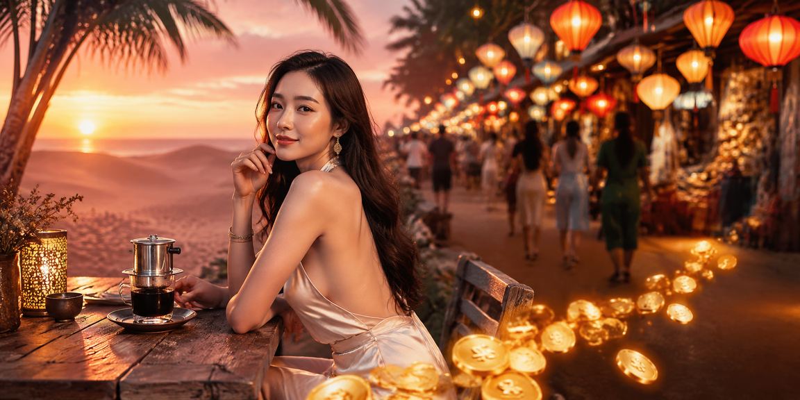 Khung cảnh casino và cá cược trực tuyến đặc trưng của Việt Nam trên nền tảng 14prm